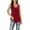Wine Red, variant on Women's Tank Tops Sleeveless Chiffon Blouse Business Casual Flowy Tops for Women,Mother's Day,White,S