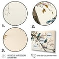 thumbnail image 3 of Designart Multicolor Birds On Plum Blossoms Tree XIII Canvas Wall Art, 3 of 5