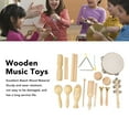 thumbnail image 4 of Music Toys, Portable Musical Percussion Instruments Multifunctional 10PCS Set  for Home, 4 of 7