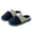 Navy, variant on Bed Slippers for Women Memory Foam Anti-Skid Lined Chenille House Shoes for Men Print Fuzzy Plush Bridal Party Shower Gift