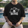 thumbnail image 2 of Stupid Canadian Wolf Bird - Hockey T-Shirt, 2 of 5