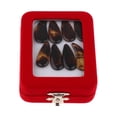 thumbnail image 2 of Gu Zheng púas shamjiam 8 Uds Grande Guzheng Finger Picks, 2 of 7