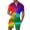 D155/Red, variant on Afdoent Mens Two Piece Outfits Men's 3D Gradient Printed Suit Short Sleeve Shirt And Shorts Two Piece Set Summer Beach Vacation Outfits