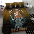 thumbnail image 5 of Juego de cama vikingo Im A Shield Maiden Juego de cama RLT12, 5 of 5