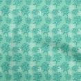 thumbnail image 1 of oneOone Velvet Sea Green Fabric Ocean Underwater Plant Sewing Material Print Fabric By The Yard 58 Inch Wide, 1 of 4
