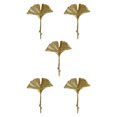 thumbnail image 2 of Monstrate Mini colgador de pared para colgar ropa, llave, sombrero, abrigo, colgador de metal, organizador decorativo para el hogar, E, dorado E dorada 5piezas Monstrate CBP154012, 2 of 6