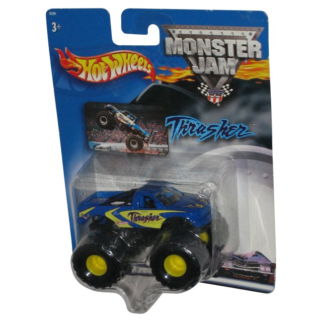 Hot Wheels Monster Jam Thrasher (2002) Mattel 1:64 Toy Truck - Walmart.com