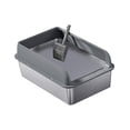 thumbnail image 2 of Arena para gatos Strade Fareast Limited inodoro caja de arena valla elevada portátil Gris oscuro, 2 of 8