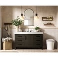 thumbnail image 4 of Elegant Kitchen and Bath 54 inch Single Bathroom Vanity In Mocha Brown, 4 of 10
