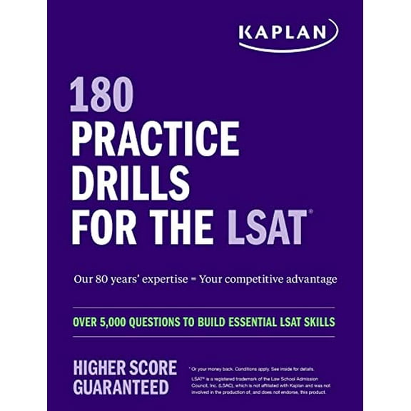 Pre-Owned 180 Practice Drills for the Lsat: Over 5,000 Questions to Build Essential LSAT Skills (Paperback) 1506287247 9781506287249