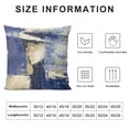 thumbnail image 5 of BANET  Throw Pillow Cushion Case, Abstract and Modern Style Brushstroke Ornaments Geometric Square Details, Modern Accent Double-Sided Digital Printing 18x18in, 5 of 5