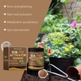 thumbnail image 4 of Soil Activators, 120g Organic Soil Activators and Plant Fertilizers, Water Soluble Garden Booster for Potting Mix, Seedling Compost, Promoting Plant Rooting, 4 of 7