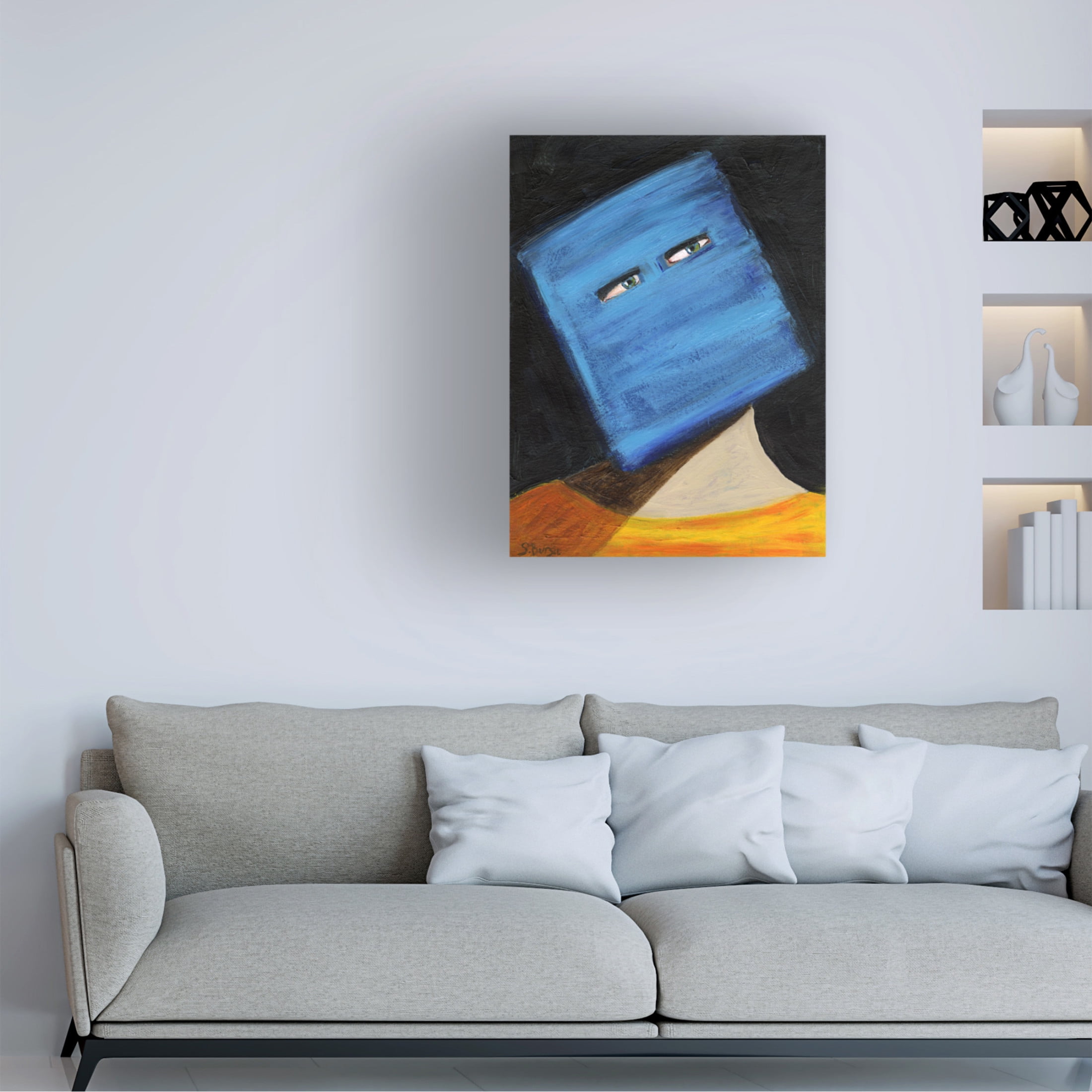 Trademark Fine Art Sharyn Bursic  Hiding Canvas Wall Art