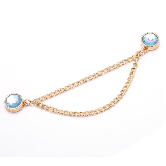 Trouser Shortener Clip Rhinestones Clasp Trouser Length Adjuster Clip for Jeans Pants to Make Shorter