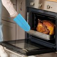 thumbnail image 2 of Unique Bargains 1 Pc Reusable Oven Mitts for Kitchen Blue, 2 of 5