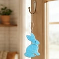 thumbnail image 4 of Easter Hanging Ornaments - Easter Egg/Bunny/Carrot Hanging Decor for Easter Tree, 2D Flat Acrylic Stained Glass Style,for Home Easter Decorations(Bunny), 4 of 4