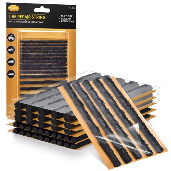 Tapones Para Neumáticos Parches Vulcanizantes Para Neumáticos Reparar Un Neumático Desinflado Reparación De Tapones Para Neumáticos De Servicio Pesado Estándar Neumáticos Todoterreno Sin Cámara Para A