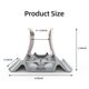 thumbnail image 3 of Soporte vertical multifuncional para computadora portátil Material ABS Estructura estable Ajuste aut Irfora Silver, 3 of 7