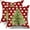 Red, variant on Christmas Pillow Covers 18x18 Inch Set of 2, Xmas Tree Green Red Colored Polka Dots Decorative Throw Pillow Cases Cushion Covers Winter Themed Holiday Decoration Gift Farmhouse Sofa Couch Bed Decor
