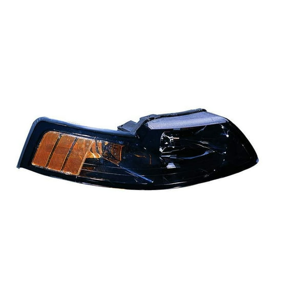 KAI New CAPA Certified Standard Replacement Passenger Side Headlight Lens And Housing, Fits 2001-2004 Ford Mustang