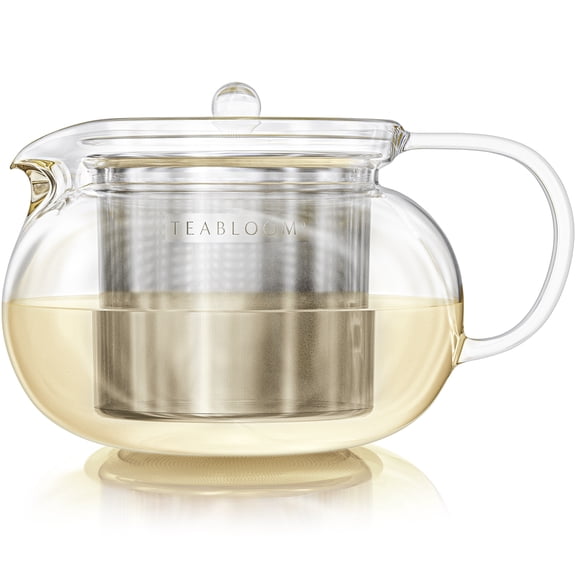 Teabloom Kyoto Glass Teapot with Removable Insfuser-36 OZ