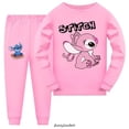 thumbnail image 2 of Disney-Pijama de punto para niños y niñas, ropa de dormir de manga larga, conjuntos de pijamas de algodón para niños de 2 a 15 años, primavera y otoño, 2 of 4