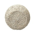 thumbnail image 5 of Household Essentials Handwoven Water Hyacinth Barrel Wicker Storage Basket Side Table, Cream Finish, 5 of 11