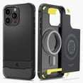 thumbnail image 4 of Funda SPIGEN Ruuged Armor MagFit para iPhone 15 PRO Negra, 4 of 9