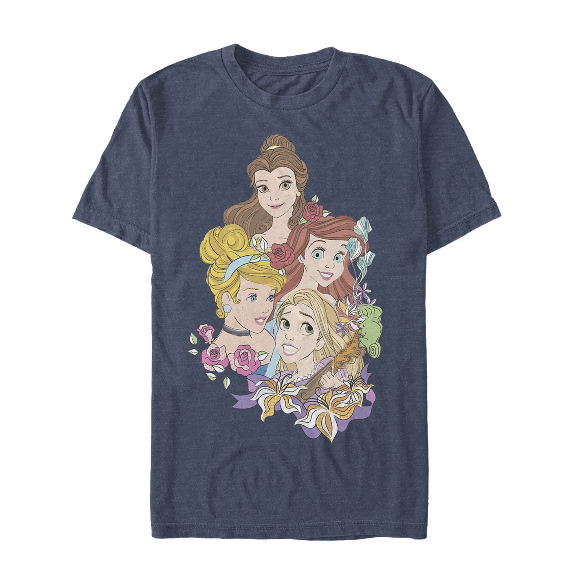 Disney Princess 'Girls Were Born To Rule' Graphic Tee Size Small 5-6 