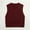 Wine, variant on Women's Sweater Vest Casual V-Neck Pullover Shirt Collision Color Sleeveless Sweater Vest Aesthetic Clothes TBKOMH