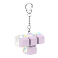 thumbnail image 1 of DIY Button Keycap Llavero Teclado Brillante 4 Botones Con LED para Regalos Pasar El Tiempo Aburrido TDAH Sensoriales Adultos Y, 1 of 9