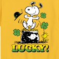 thumbnail image 3 of Lucky Snoopy - Toddler And Youth Short Sleeve Graphic T-Shirt, 3 of 6