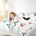 thumbnail image 4 of Homewish Christmas Initial S Letter Bedding Comforter Set for Teens, Cartoon Santa Claus Hat Twin Comforter Sets, Xmas Tree Reversible Bedding Set, Ultra Soft Bedroom Decor, 2 Pieces, 4 of 8