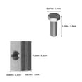 thumbnail image 2 of WEUVEB 4Jgo Perno Y Tuerca T Slot En Inoxidable Para Rieles De Camión Plata, 2 of 6