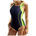 thumbnail image 1 of WEAIXIMIUNG Paréos de Maillot de Bain pour Femmes 2025 Manches Longues Grandes Tailles Plage Sports Surf Maillot de Bain, 1 of 5