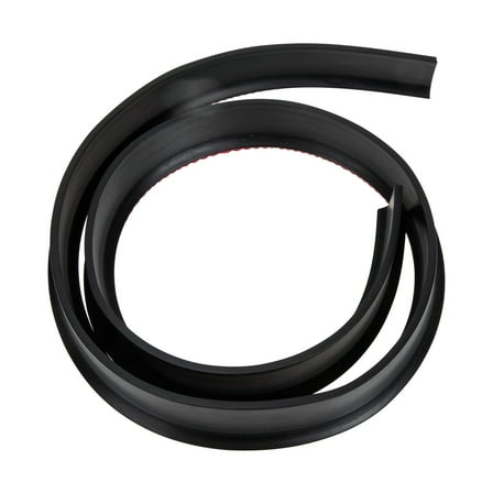 FELTECHELECTR Water Barrier for Shower Bathroom Floor Rubber Sealing Strip Black 1Pack