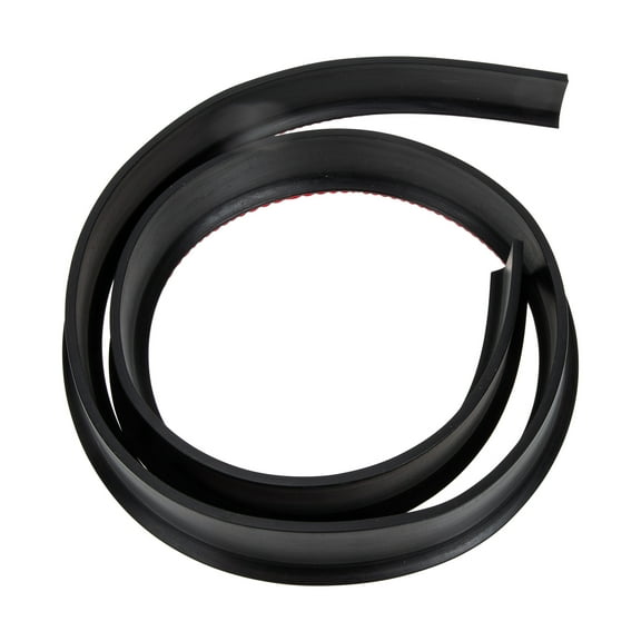 FELTECHELECTR Water Barrier for Shower Bathroom Floor Rubber Sealing Strip Black 1Pack