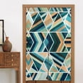 thumbnail image 4 of XMXT Japanese Noren Doorway Room Divider Curtain,Prismatic Geometry Background Restaurant Closet Door Entrance Kitchen Curtains, 34 x 56 inches, 4 of 7