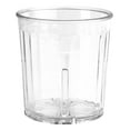 thumbnail image 2 of G.E.T. Heavy-Duty Shatterproof Plastic Faceted Tumblers, 9 Ounce, Clear (Set of 4), 2 of 3