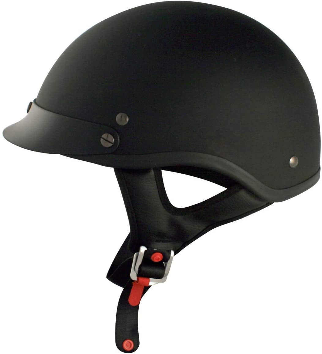 VCAN Cruiser Solid Half Face Motorcycle Helmet