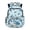 Blue Turtle Print, variant on Cute Music Capybara School Backpack for Teens Age 7-18 Water Resistant School Bag with Adjustable Breathable Straps Multiple Pockets Lightweight Bookbag for School & Outdoor Activities