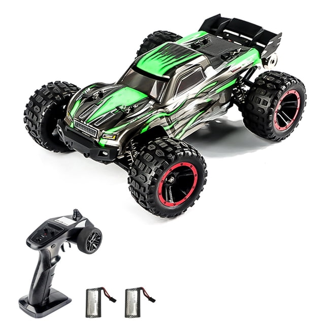 AutomÓVIL DE CONTROL ROTOTO DEL AUTOMÓVIL, 1:14 4WD 2.4GHz Camión de Control Remoto 75 km/h Juguete de Vehículo TODOTERRENO de Alta Velocidad Con Motor Sin Escobillas 3