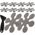 thumbnail image 3 of FELTECHELECTR Anti Slip Bathtub Strips Bathtub Stickers Single Sided Release Paper 1 Set 8X8X0.1CM, 3 of 8