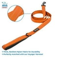 thumbnail image 5 of Voyager Step-in Lock Dog Harness w\ Reflective Dog Leash Combo Set with Neoprene Handle 5ft - Supports Small, Medium and Large Breed Puppies/Cats by Best Pet Supplies - Orange, XL, 5 of 5