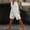 🔥 White_New, variant on Dianli Casual Loungewear Women's Summer Five Inch Pants Cotton Linen Shorts With Pockets Elastic Waist Breathable Pull On Casual Beachwear Travel Everyday Shorts