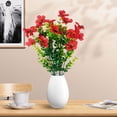 thumbnail image 5 of Artificial Violet Flowers with Grass Stems - Realistic Silk & Plastic Spring Décor for Wedding Centerpieces, Wall Wreaths, and All-Season Home Accents (Hypoallergenic, UV-Resistant), 5 of 6