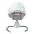 Monbebe Tranquility Bluetooth Enabled Indoor Baby Swing, Plaid