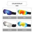 thumbnail image 3 of PATLOLAV Winter Single Layer Ski Goggles for Adult, Big Spherical Goggles ,UV Protection Snowboard Snow Goggles Anti Fog, Skiing Snow Men and Women, 3 of 5