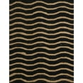thumbnail image 1 of Ahgly Company Indoor Rectangle Abstract Black Abstract Area Rugs, 8' x 12', 1 of 6