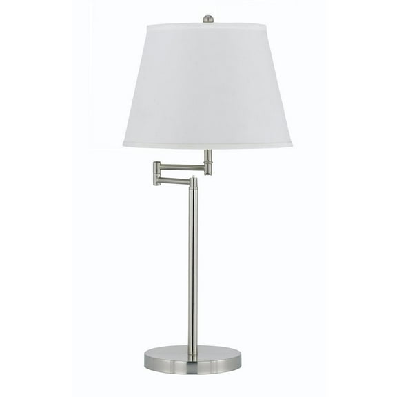 BO-2077TB-BS-Cal Lighting-Andros - 1 Light Table Lamp-28 Inches Tall and 13 Inches Wide